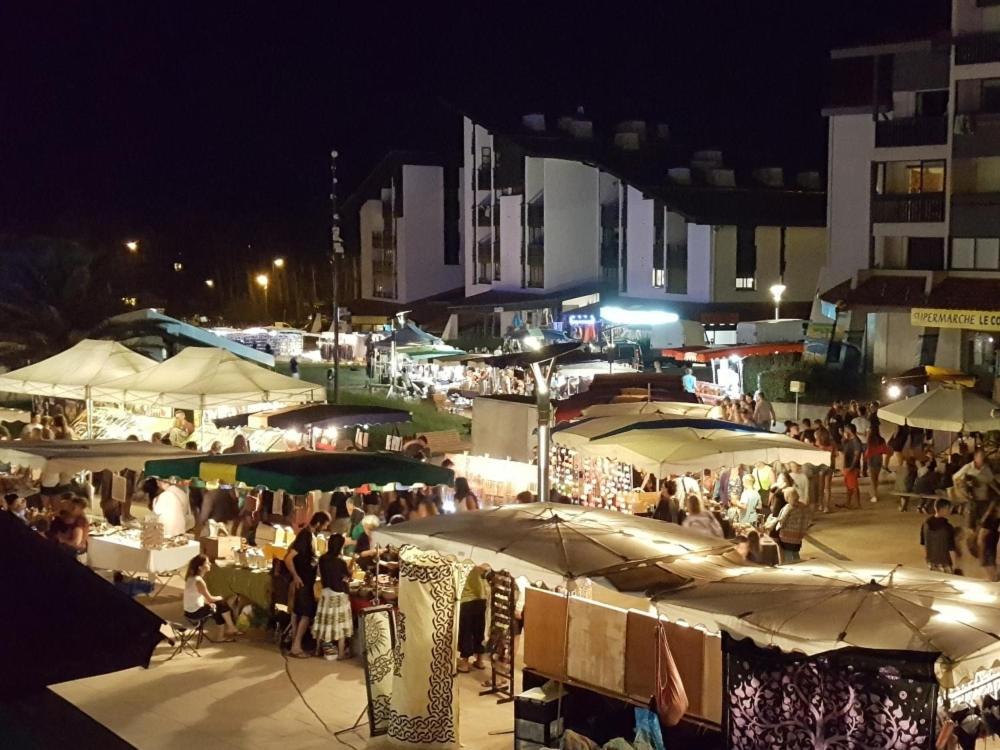 SEIGNOSSE PLAGES: Beau Studio équipé avec terrasse face aux dunes Extérieur photo