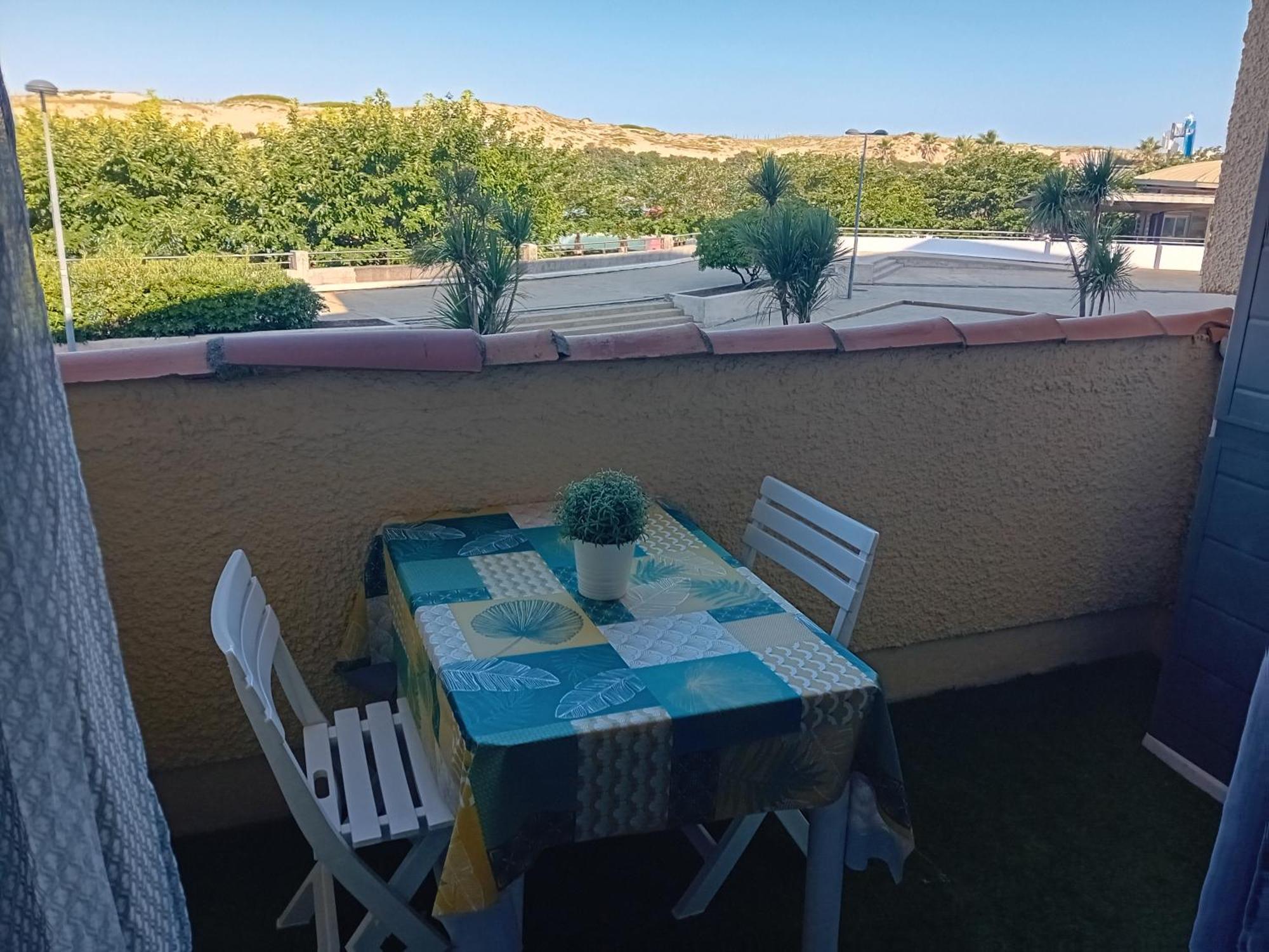 SEIGNOSSE PLAGES: Beau Studio équipé avec terrasse face aux dunes Extérieur photo
